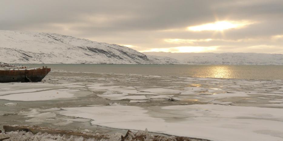Den eksisterende havn i Kangerlussuaq
