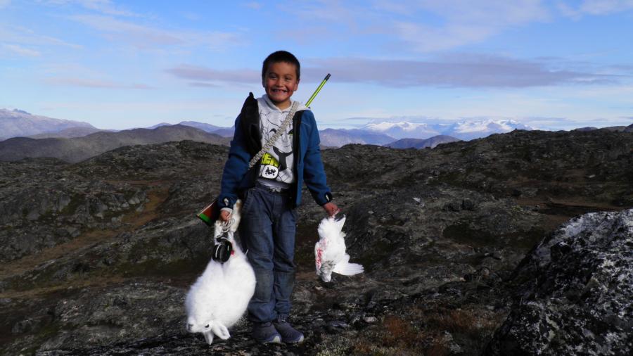 Piniartuaraq pisaqarluarmat nuannaartoq. Kujataani, oktobarip 2-aat 2010