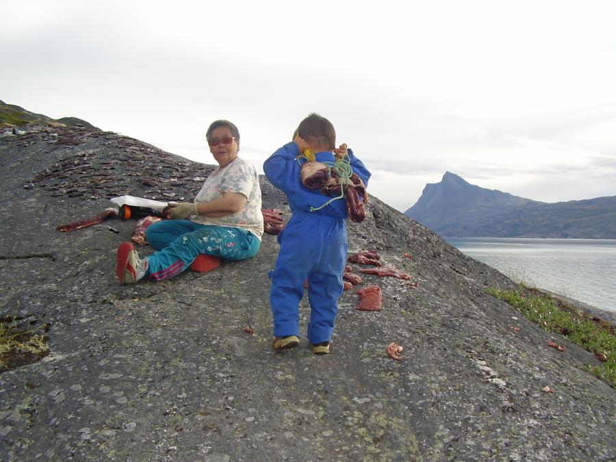 Sungiusarneq aallartereerpoq. Kangaamiut eqqaat, aggustip 5-at 2007
