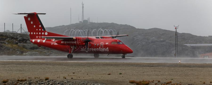 Dash 8 tager afsted