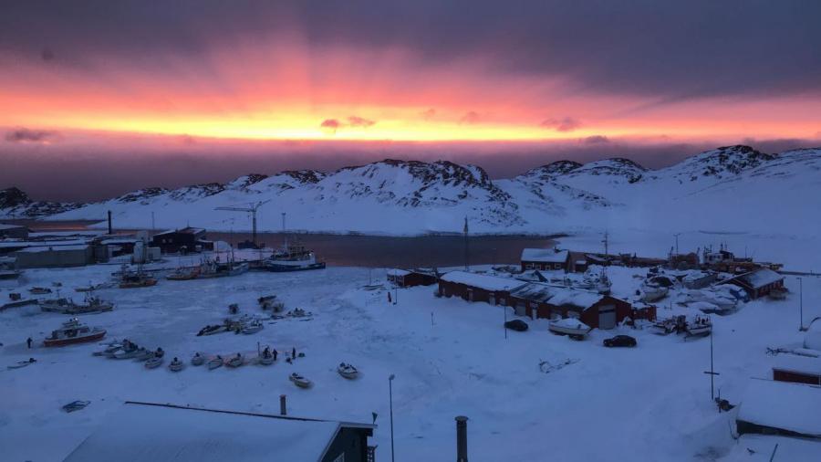 Umiarsualivitoqqami seqineq tarrilersoq, Paamiut februaarip 25-at 2019