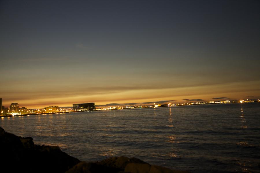 reykjavik by night
