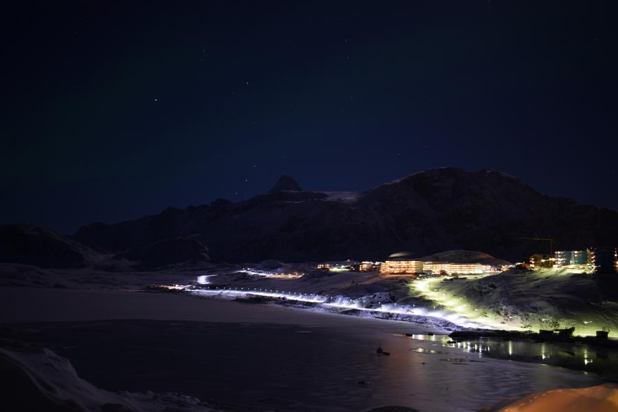 Måneskin Sisimiut Januar 2017