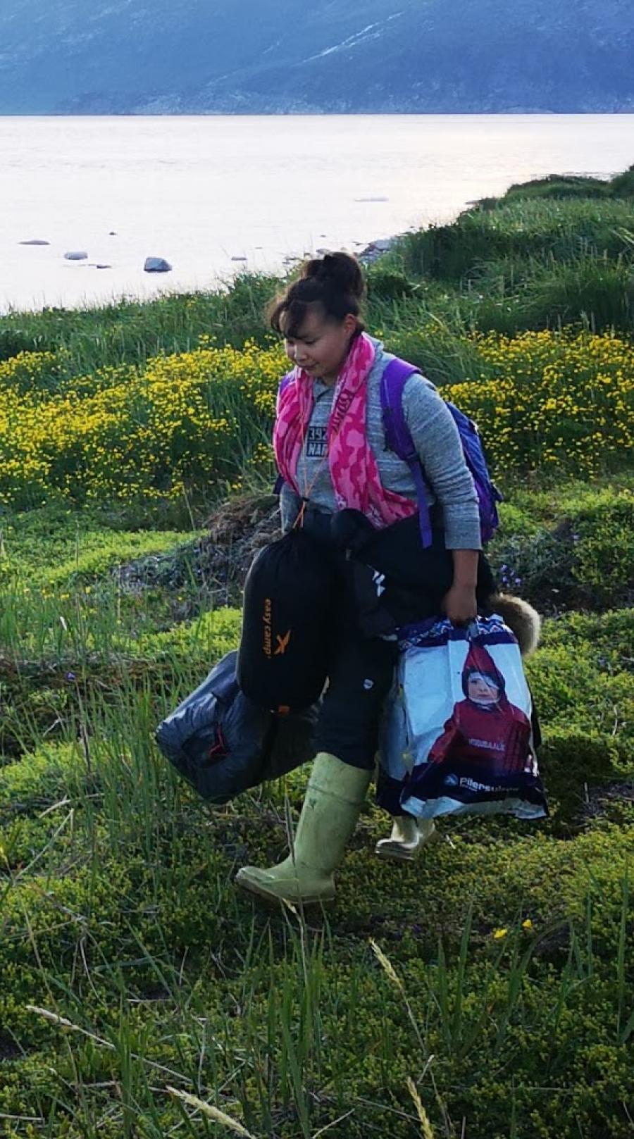 Asimi inuuneq nuannertaqi. Tuperna Sermilimmi - uungageeq tupissuugut, aamma nuullugit. Sermilik, Nanortalik, juulip 13-iat 2021