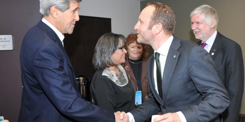 John Kerry og Martin Lidegaard